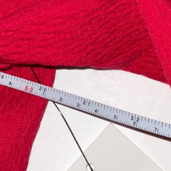 ELLE • Chic Pink Ruffle 3/4 Sleeve Jacket - Picture 9 of 12